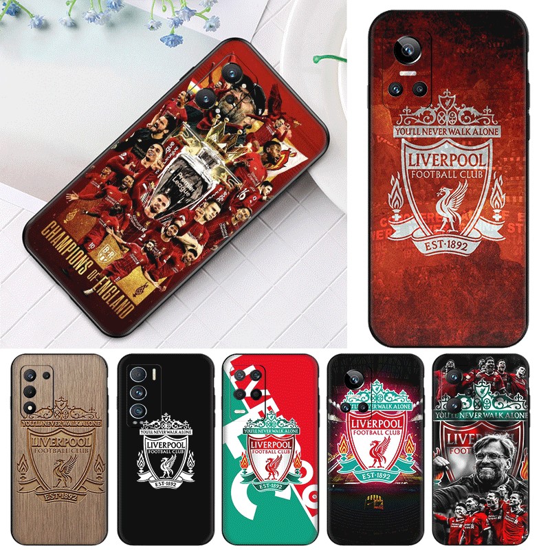 Realme C2 C3 C11 2020 C11 2021 C12 C15 ความเข้ากันได้ TPU Soft Shell Case Liverpool FC