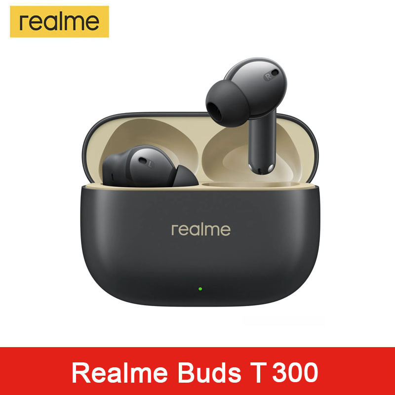 Realme Buds T300 True Wireless Earphone 30dB Active Noise Cancelling Bluetooth 5.3 TWS Earphone 40