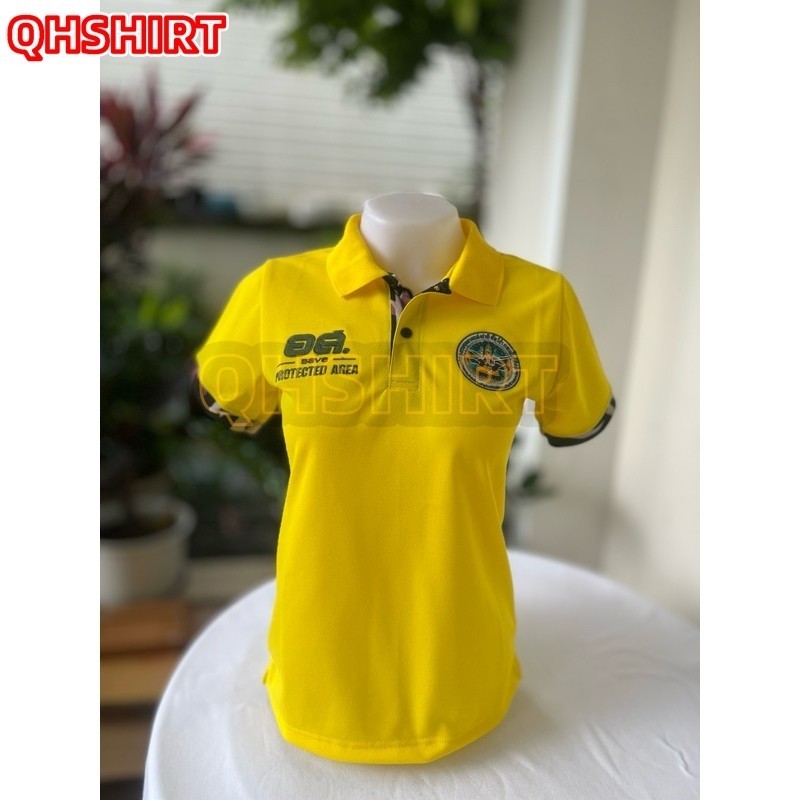 "เสื้อโปโล สีเหลือง กรมอุทยาน "