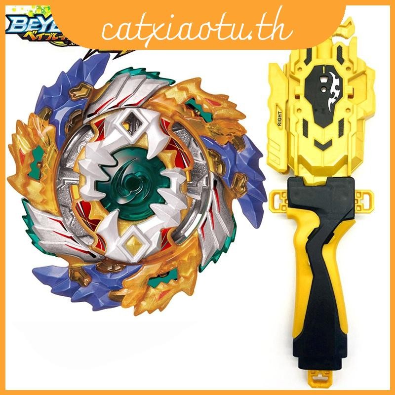 3pcs/Set Beyblade Burst Starter Set - B-122 Geist Fafnir.8'.Ab with Launcher Handle Toy