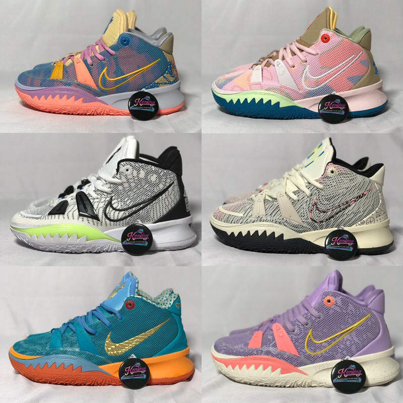 ฟิกเกอร์ NK Kyrie 7 xpreent ภาพเบลอรองเท้าบาสเกตบอล