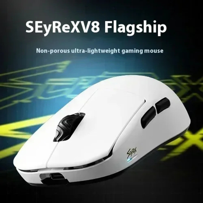 V8 Scyrox น้ําหนักเบา 2.4g ไร้สาย 2 โหมดน้ําหนักเบา 36g Nordic Pixa