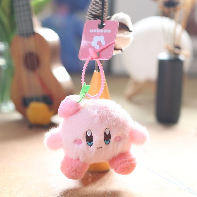 ตุ๊กตา Enchanting Kirby พวงกุญแจตุ๊กตาอุปกรณ์เสริมนุ่มพิเศษสําหรับกระเป๋าเป้สะพายหลังและกระเป๋าตกแต่งสีสนุก
