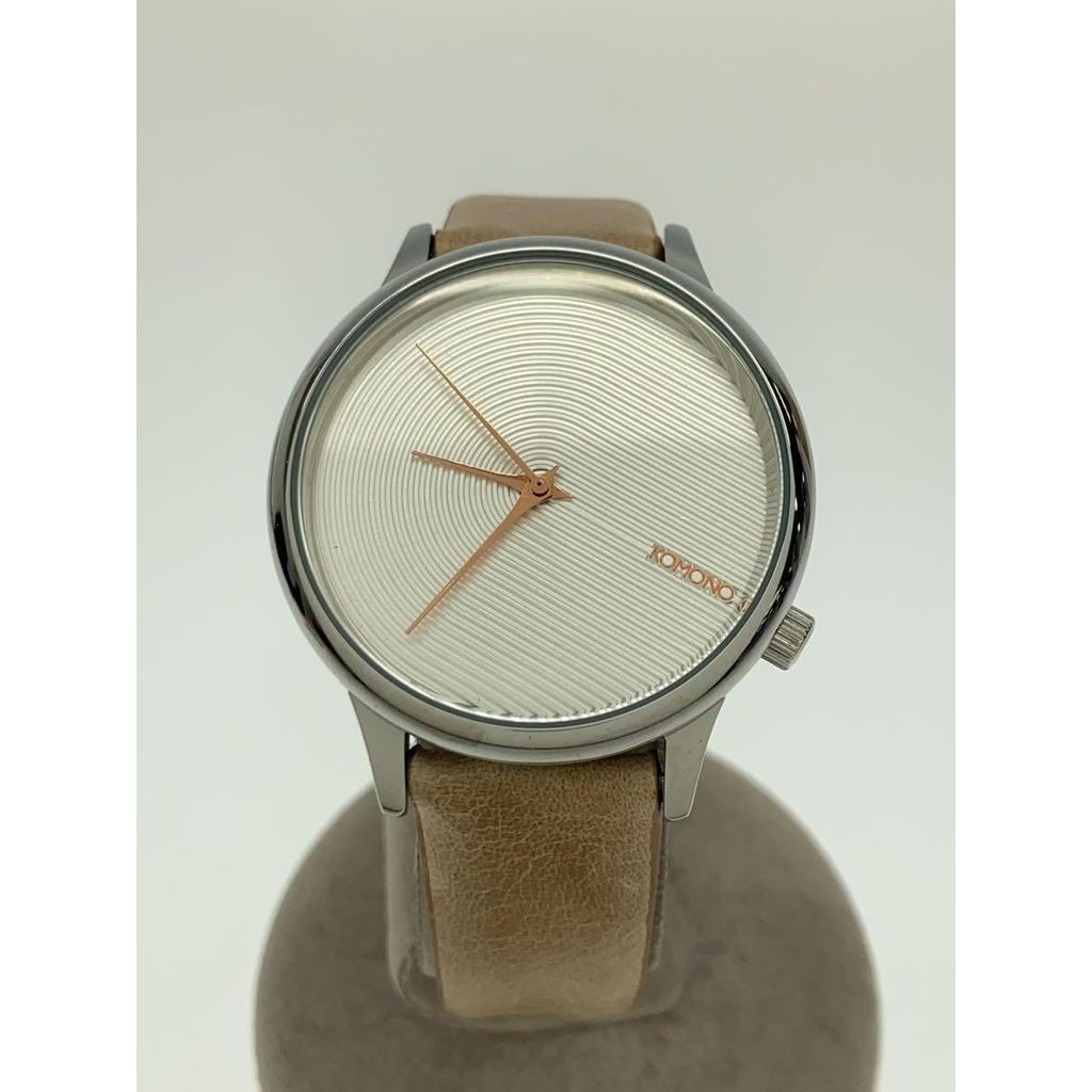 Komono WH wht M On Wrist Watch leather Women Direct from Japan Secondhand 2338743559560