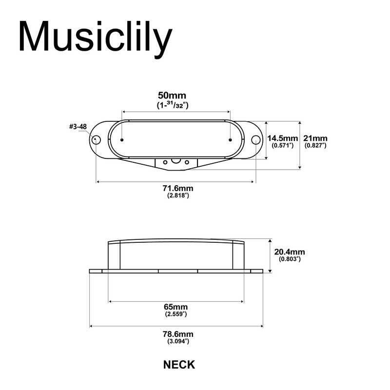 รถกระบะ Artec Tfa40 Tra44 Alnico 5คอแบบมาตรฐานสำหรับกีต้าร์ไฟฟ้