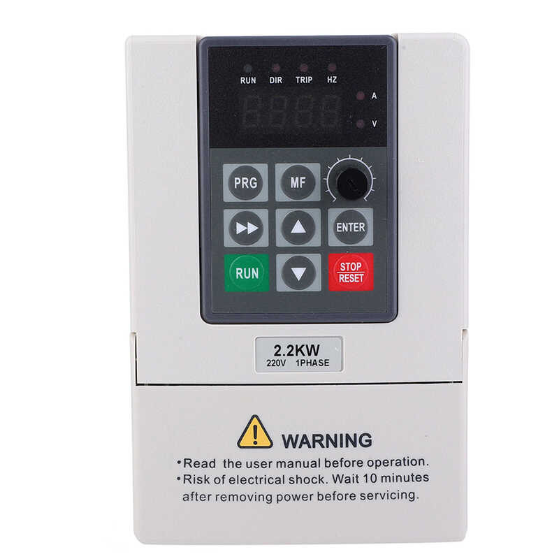 ❤ 2.2Kw เฟสเดียวถึง 3 เฟส 220V ไดรฟ์ความถี่ตัวแปร VFD Motor Co