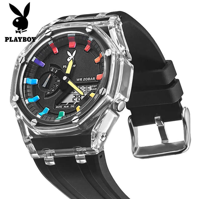 ❤ PLAYBOY นาฬิกาอิเล็กทรอนิกส์สำหรับผู้ชาย 2025