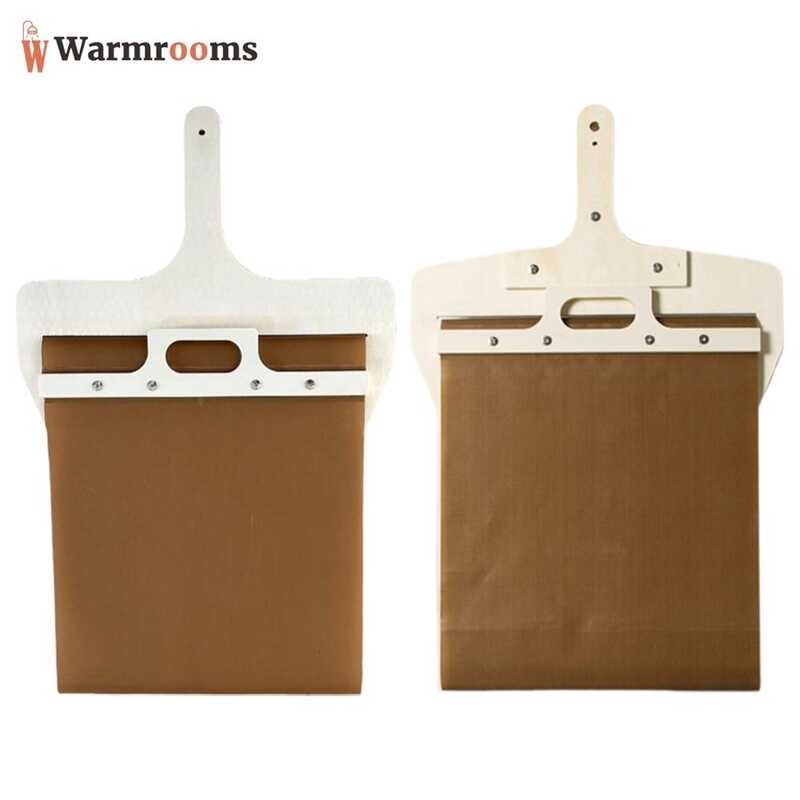 Pizza Sliding Peel Portable Pizza Peel Non-Stick Wooden Pizza Spatula Paddle Multifunction With Han