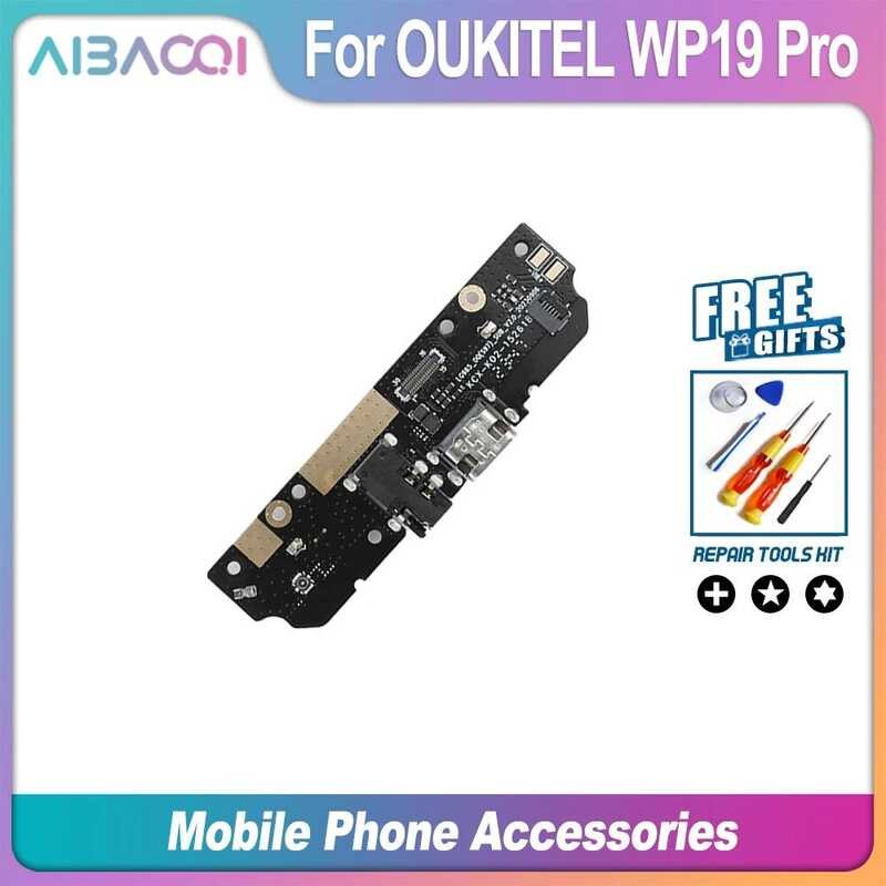 ▥ Aibaoqi บอร์ดชาร์จแบบมีปลั๊ก USB ใหม่เอี่ยมสำหรับโทรศัพท์ Oukitel Wp19 Pro
