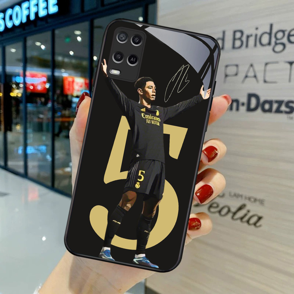 YA-18 Jude Bellingham HD Softcase Glossy Glass สําหรับ OPPO A54 A55 Reno Narzo 7 8 8i 9 50 Pro