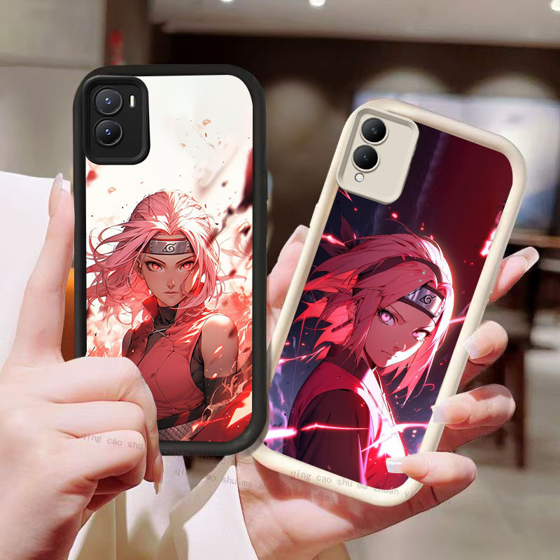 YZ-93 Naruto Haruno Sakura สวยมากสําหรับ VIVO IQOO Y02S Y35 Z9X Y28 Z10 Y17S Y56 Y16 Z9 2024 5G