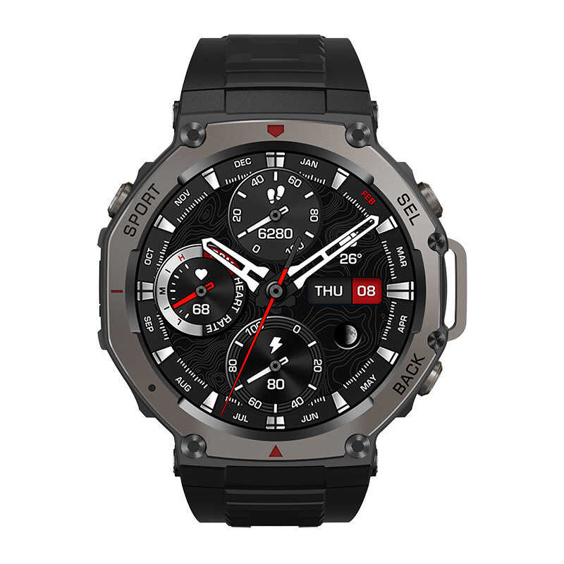 [พิเศษ] DM58 สมาร์ทวอทช์ จีพีเอส ตําแหน่งดาวเทียมนาฬิกากีฬากลางแจ้งโลหะกีฬาร่างกาย