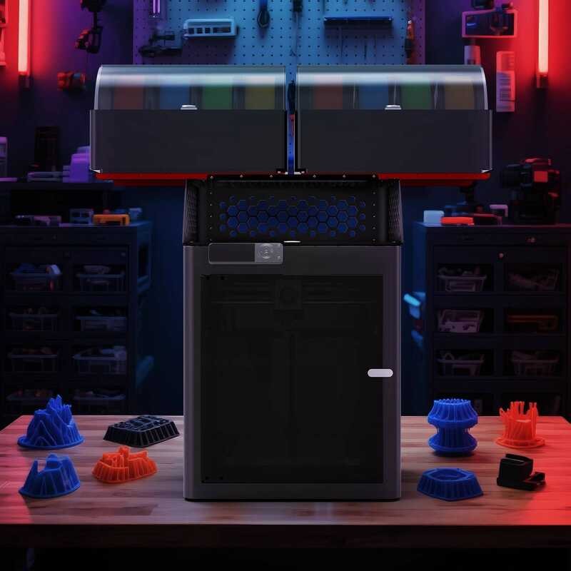 ขาตั้งเพิ่มความสูง BIQU Panda Perch AMS สำหรับเก็บของ DIY อัพเกรด P1S อุปกรณ์เสริม X1 ที่เข้ากันได้