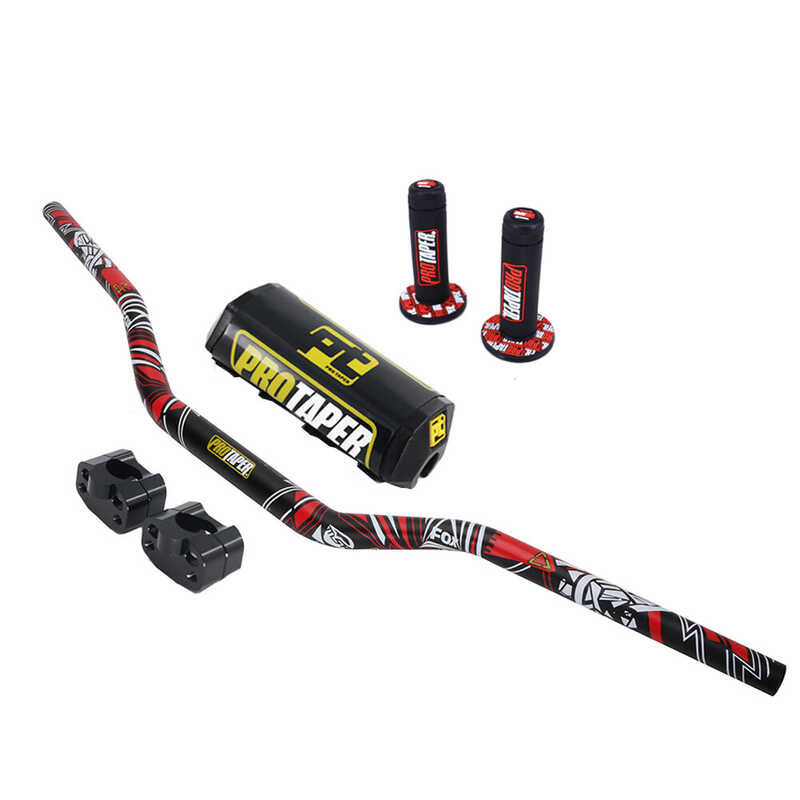 JFG MOTO 28มม.Handlebars Grips Pad Clamp Mount สำหรับ Yz125 Yz85 Xr200 Xr150 Crf230f Crf150