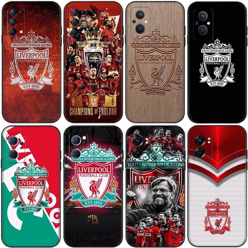 Oppo A15 A15S A53 A32 2020 A54 4G 5G A58 5G A58X A17 ความเข้ากันได้TPU Soft Shell Case Liverpool FC