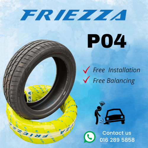 FRIEZZA P04 165/50R15 1655015 165 50 15 165/55R14 195/55R15 1955515 205/45ZR16 215/45R17 ยาง TYRE TA