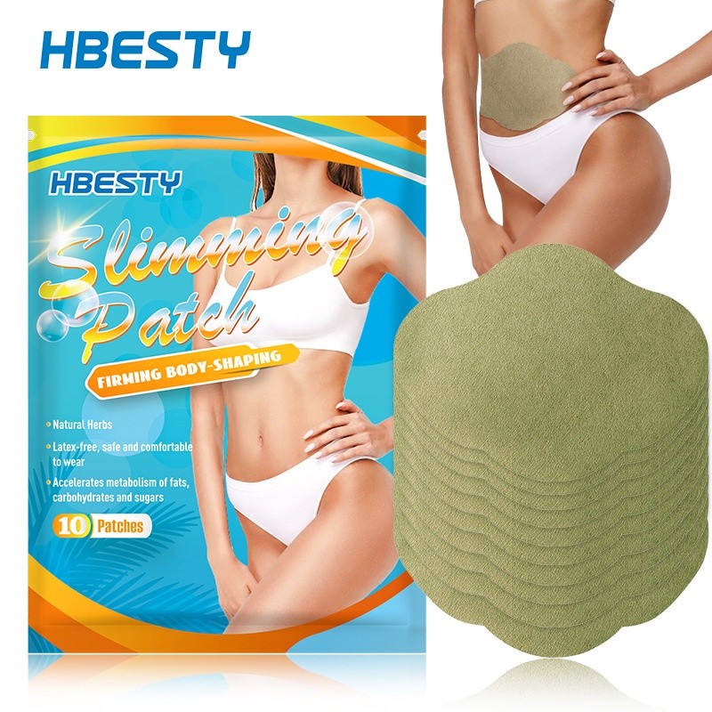 24H Fast10pcs slimming Patch Fast ที่มีประสิทธิภาพน้ําหนักลดน้ําหนักการเผาผลาญไขมัน Detox สติกเกอร์กระชับสัดส่วน