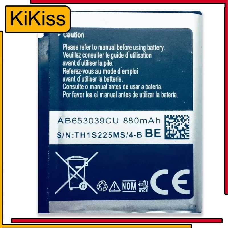AB653039CU 880mAh แบตเตอรี่ Samsung S7330 F609 E958 U900 U800E