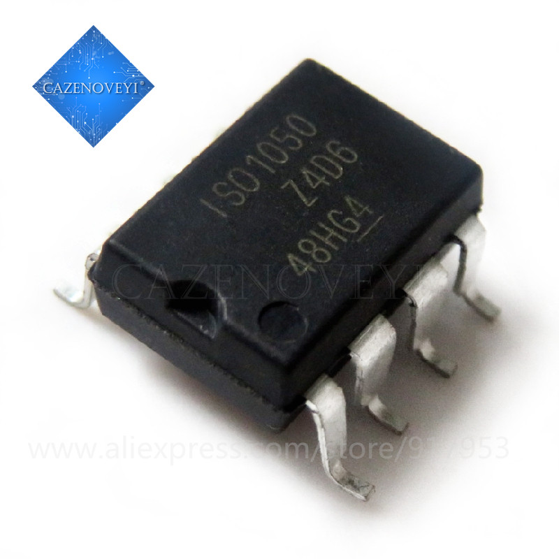 10 ชิ้น/ล็อต ISO1050DUBR SOP8 ISO1050 SOP SOP-8 ISOLATED สามารถทรานซิสเตอร์ ISO1050D SMD ในสต็อก