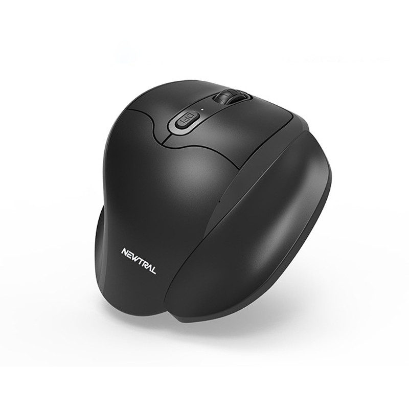 ปรับ เมาส์แนวตั้งแบบไร้สาย2.4GHz DPI ออปติคอลตามหลักสรี