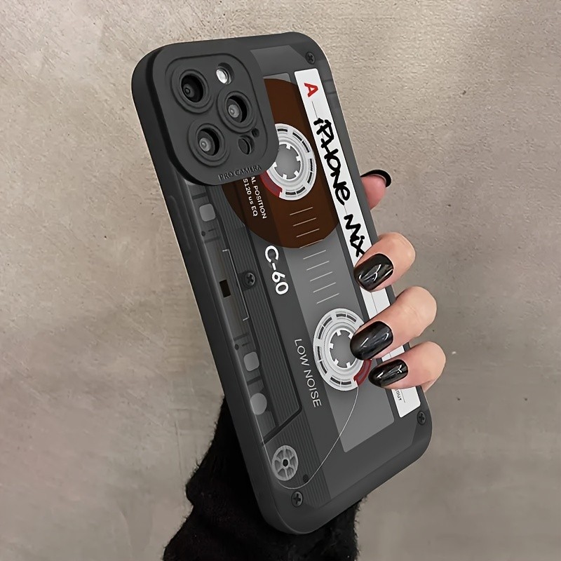 ป้องกันรอยขีดข่วนกันกระแทก 15 6s 13 Mini 12 14 8 X 6 Pro 11 XR 7 Plus XS Max ซิลิโคน TPU