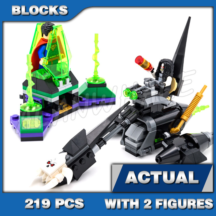 219pcs Super Heroes DC Superman Krypto Team-Up โทษ Space Hog จักรยาน Superdog 10842 Building Blocks 