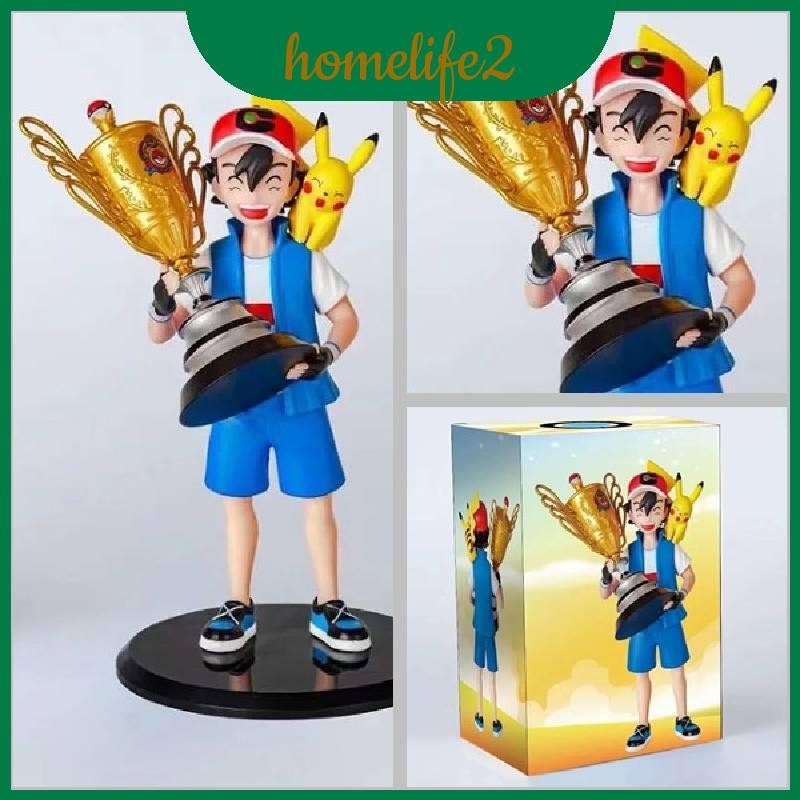 Champion Pokmon Iconic Version Pikachu Action Figure สําหรับอะนิเมะเด็กและนักสะสม