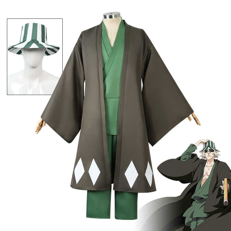 Urahara 9 อะนิเมะ Kisuke คอสเพลย์เครื่องแต่งกายคอสเพลย์ยู