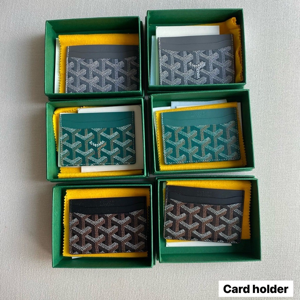 GOYARD Card Holder ของแท้ 100% [จัดส่งฟรี]