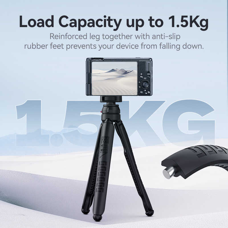 Δ Ulanzi Go Quick II ขาตั้งกล้องแบบยืดหยุ่นขาตั้งกล้อง Selfie