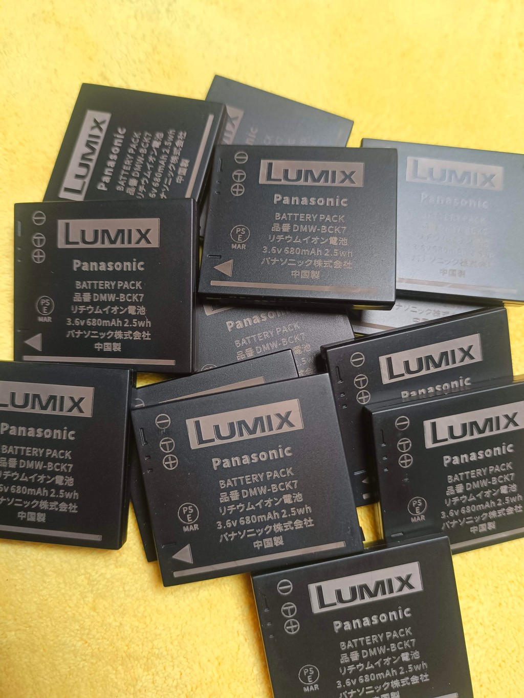 แบตเตอรี่ในประเทศ Panasonic DMW-BCK7 ใหม่ S1 S3 TS30 FH6 FH8 FH27 Battery Battery Y101
