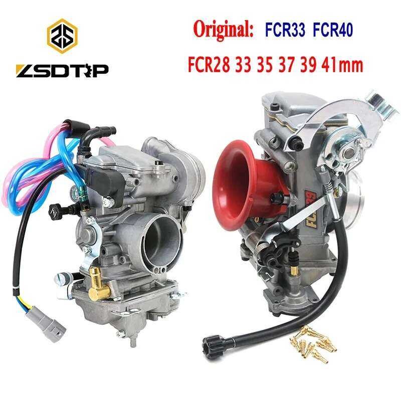 Keihin คาร์บูเรเตอร์ FCR ZSDTRP FCR28 31 33 35 37 39 40 41mm FCR39 สำหรับ CRF450/650 FS450 Husqvarna