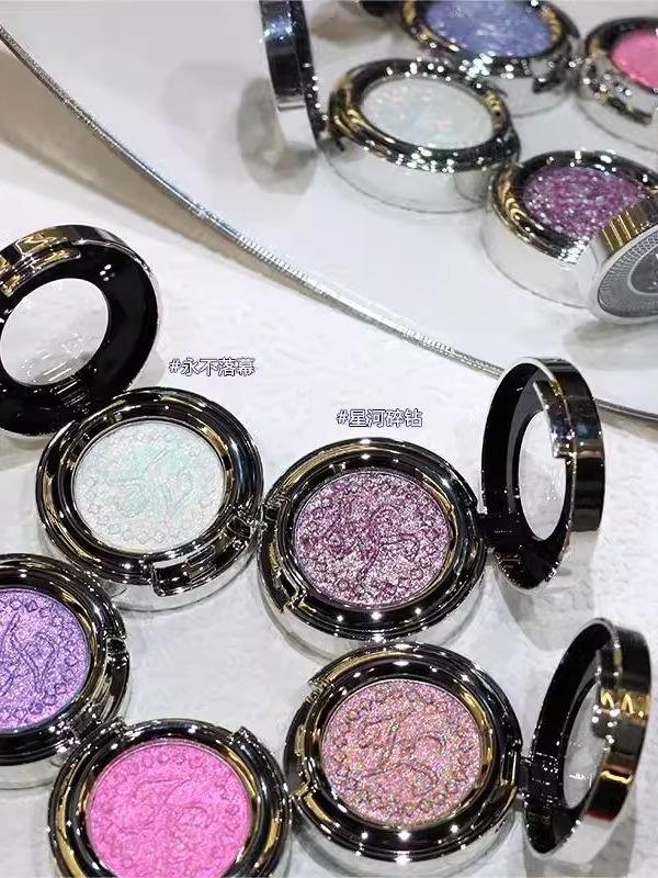 Xunfeet Chameleon Eye Shadow Sample Blue Purple Green Concert Blink Stage Music Festival Partition