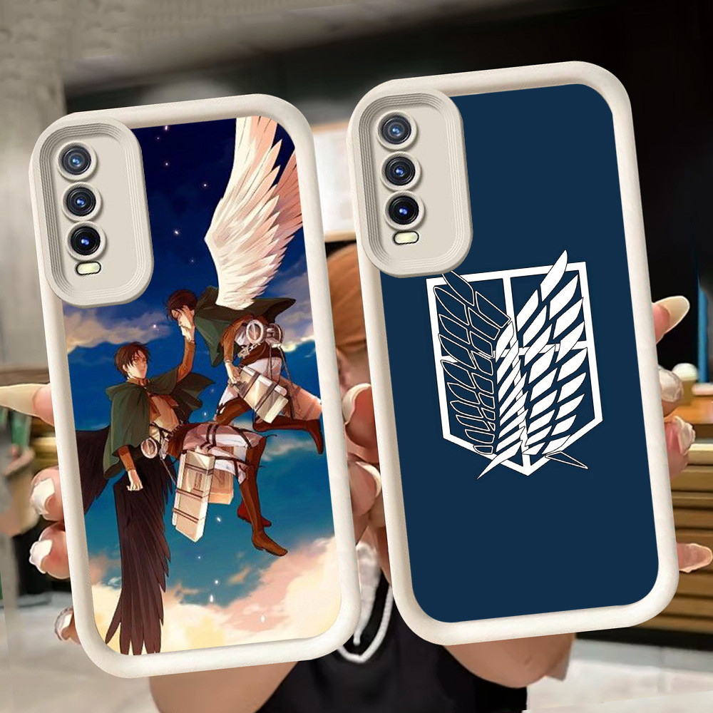 ปลอกอ่อนสําหรับ VIVO V15 Y83 Y20i Y20 Y20s S1 Pro Y11s Y400 Y66 Y12s V17 V19 Neo สีขาว Q49 โจมตีบน T