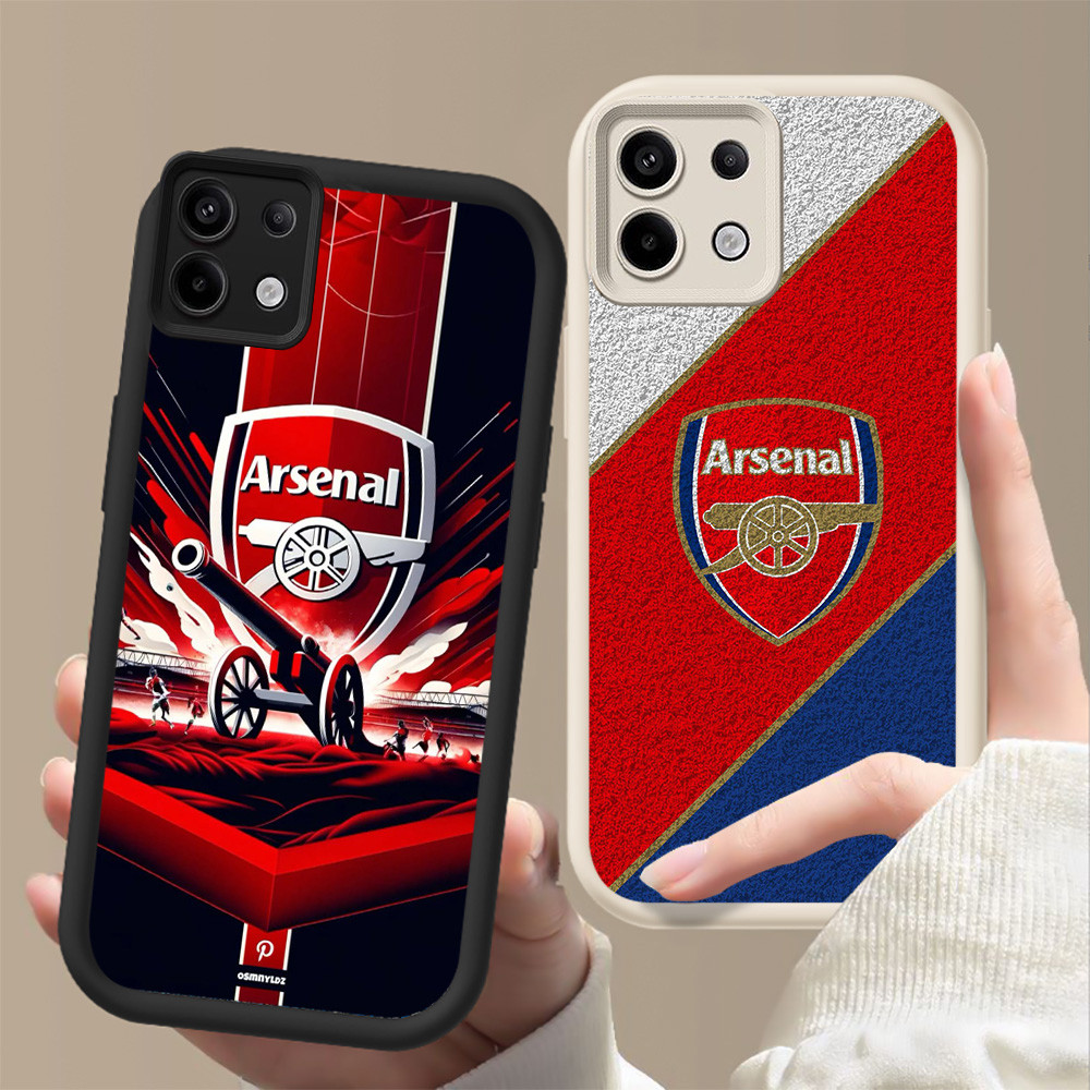 เคสกันกระแทกสําหรับ Infinix Note Zero 30 40 40S Pro Plus FF-3 โลโก้ arsenal