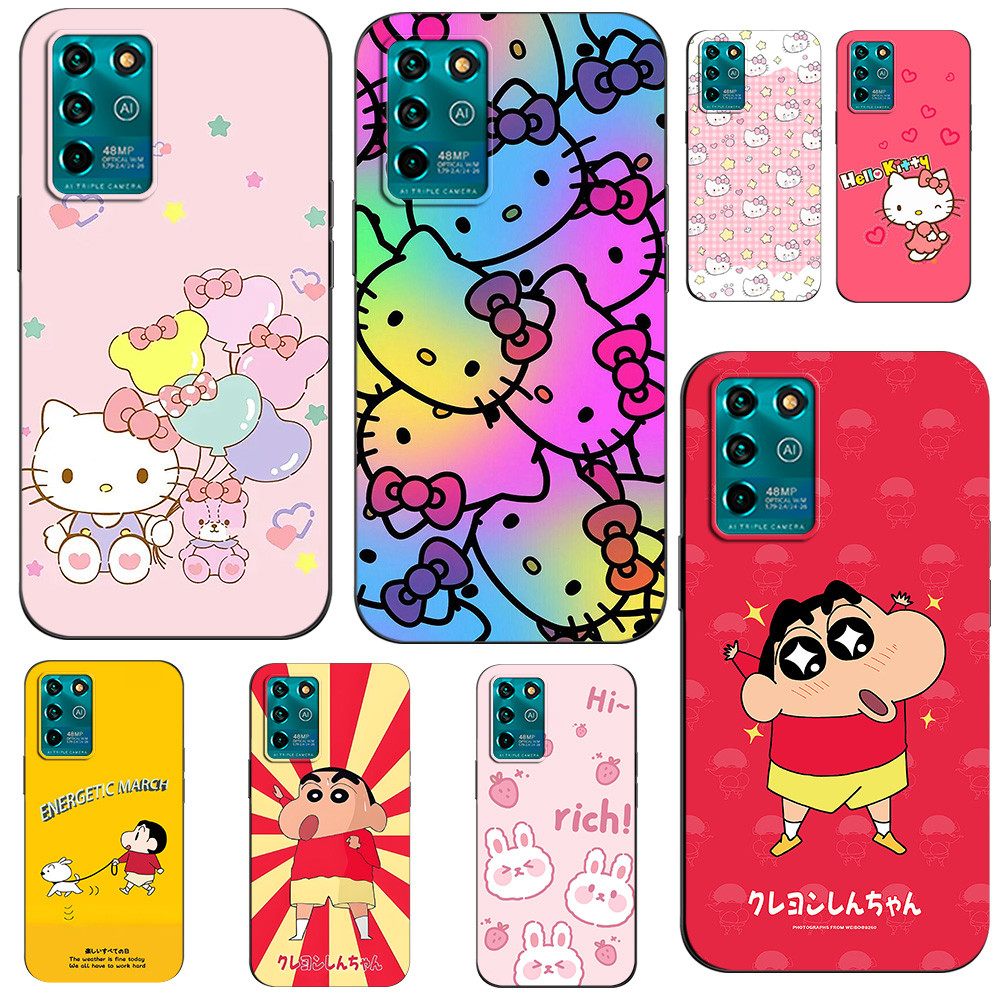 เคสคู่ เคส Ribbon Zte Blade V2022 / V30 Vita เคสแมว เคสสีชมพู เคสคิตตี้ เคสชินจัง เคสไอโฟนคู่ เคสคุโ