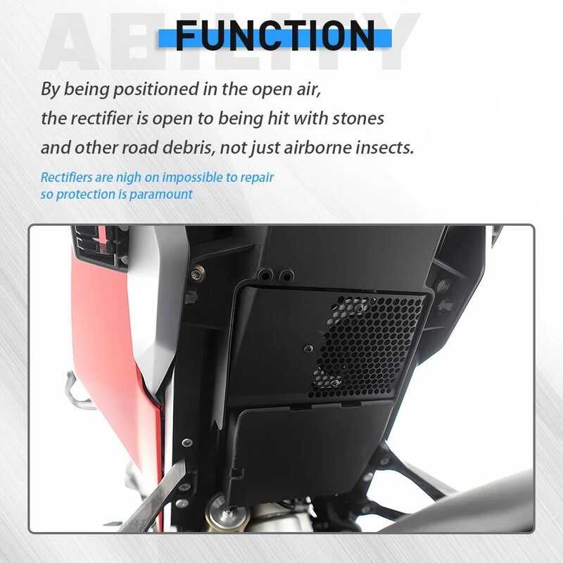 ▥ S1000xr Rectifier สําหรับ TE S1000 M1000 XR อุปกรณ์เสริมรถจักรยานยนต์หม้อน้ํา Grille Guard Co