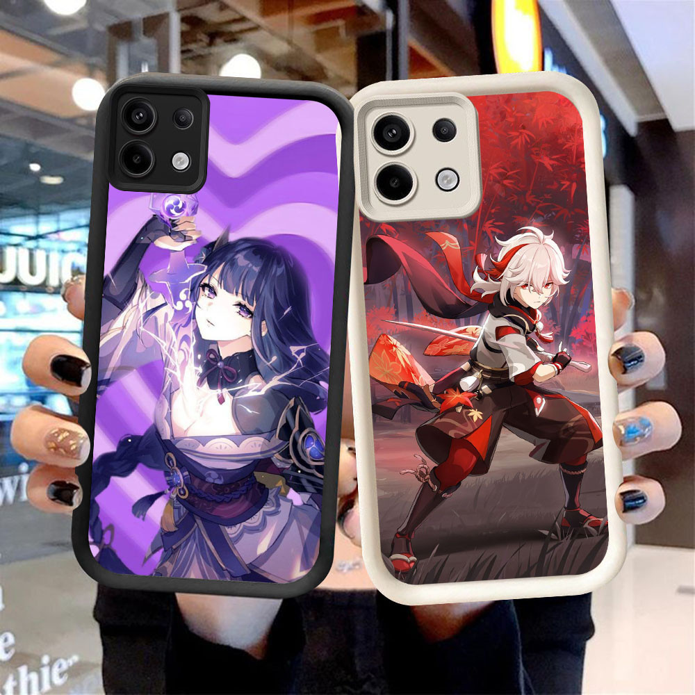 MK-65 Genshin ปลอกซิลิโคนอ่อนนุ่มสําหรับ Infinix 7 GT 20 Tecno POP 7 Spark GO ITEL A80 P65 Pro