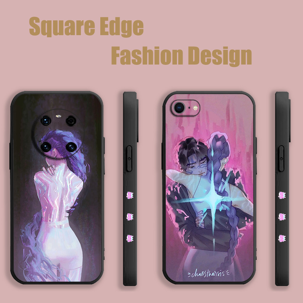 ปลอกสําหรับ OPPO A53 A76 A95 A96 A77 Reno6z Reno 7 4G KPop Demon Hunters กระดาษโปสเตอร์ XWC81 เคสโทร