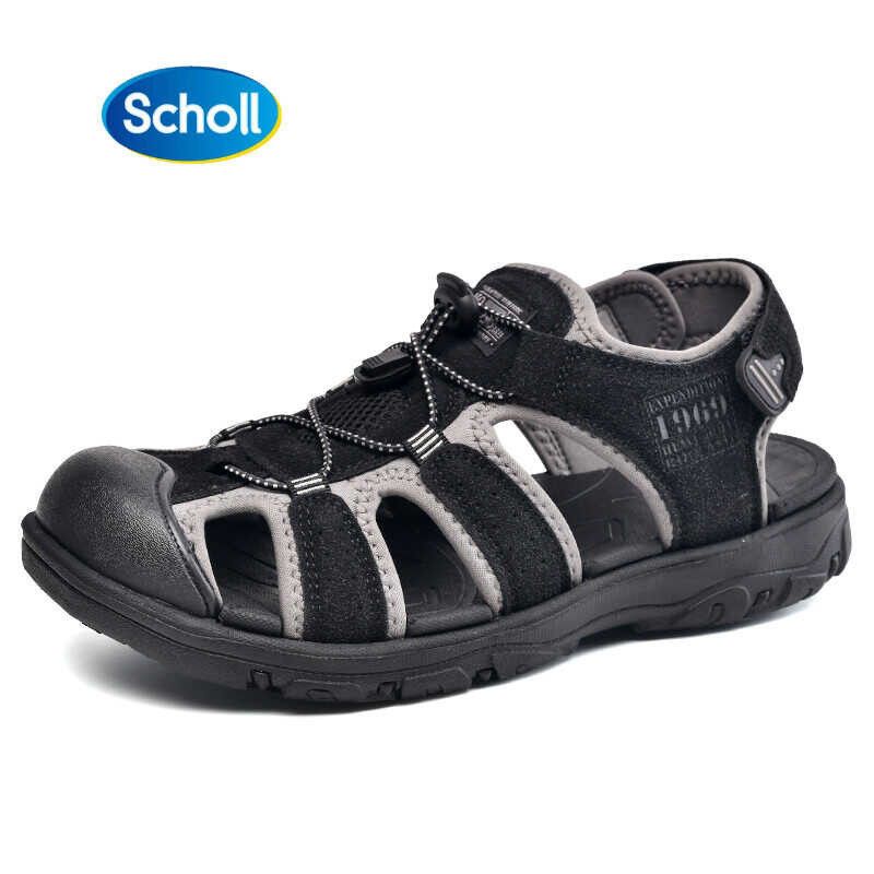 ❤ Scholl Cyclone 1U-1969 รองเท้าแตะ ผู้ชาย ผู้หญิง Plus Size Eu46men's