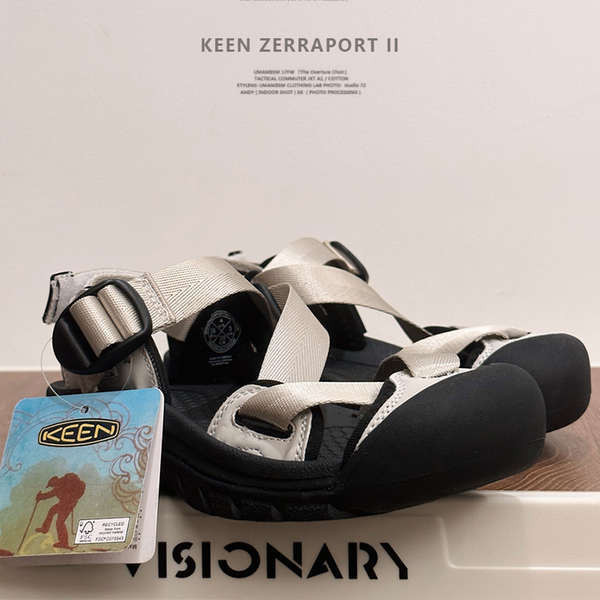 keen uneek ของแทั รองเท้าkeen KEEN ZERRAPORT II Coen รองเท้าแตะกลางแจ้งรองเท้าแตะผู้หญิง Mary Jane