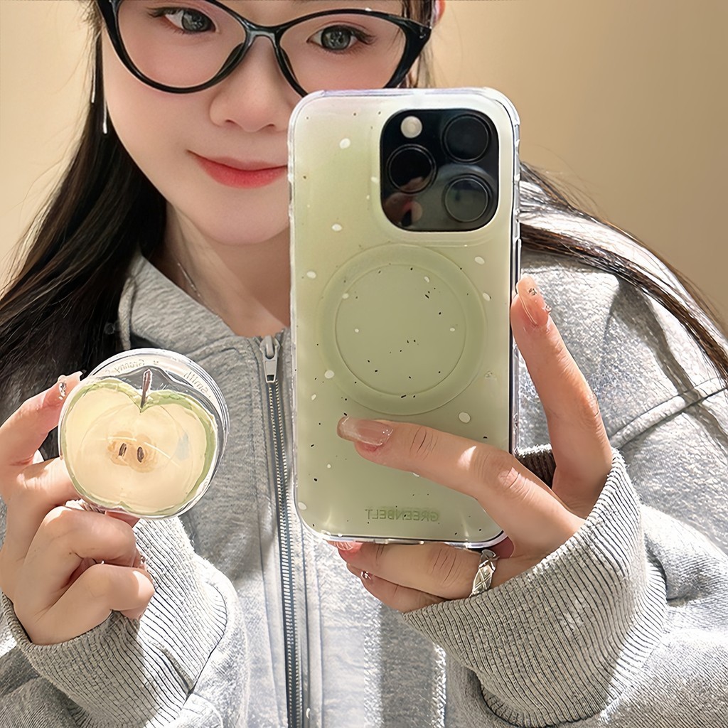 CX210 For iPhone 17 16 15 14 13 12 11 Pro Max Mini XS Max XR X 7 8 Plus SE2 SE3 With magnetic stand 