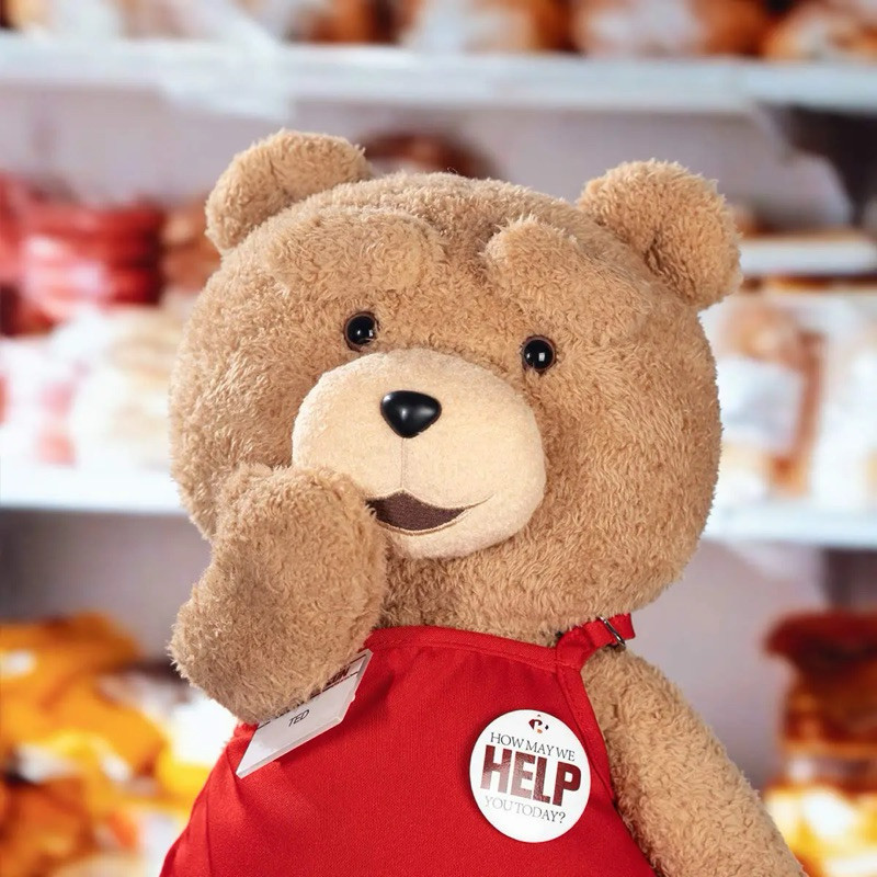 ตุ๊กตาหมี Ted2 ted action plush doll