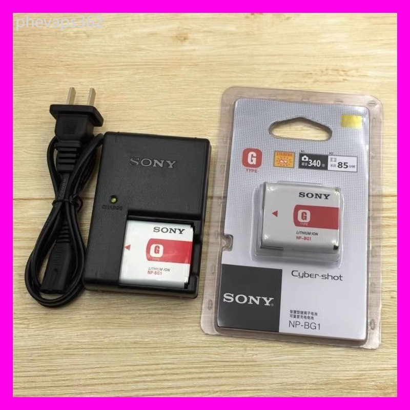 กล้อง Sony NP-BG1 HX7 HX9 HX10 HX30 HX5 W50 W60W70 แบตเตอรี่ + เครื่องชาร์จ FG1 B
