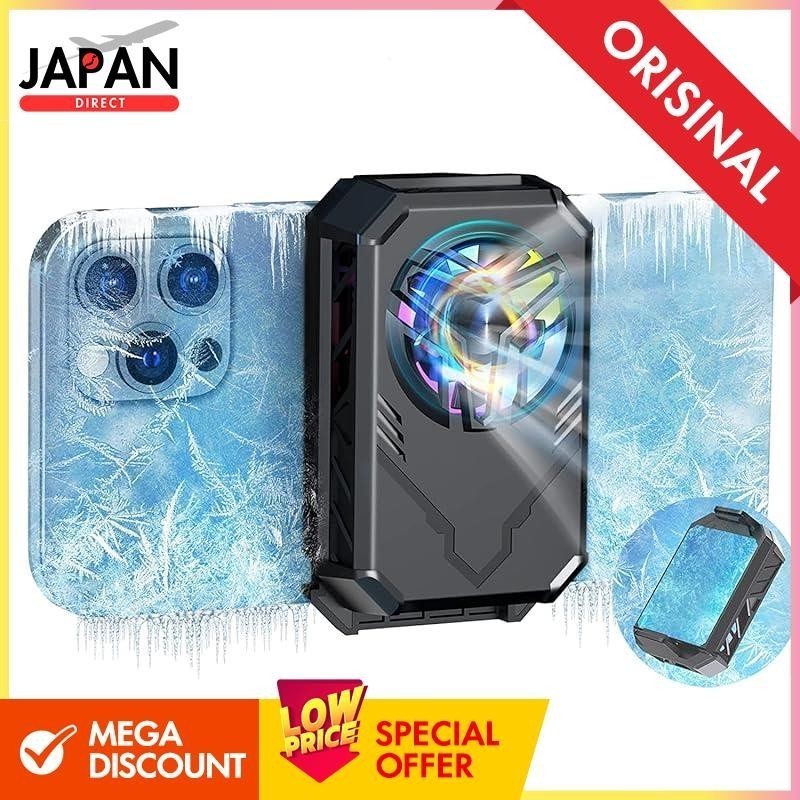 Hudifeni Cell Phone Cooler Fan Peltier element 3-second rapid cooling Cell phone heat protection Li