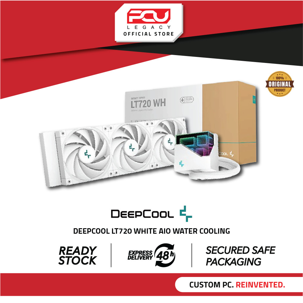 DEEPCOOL LT720 สีขาว AIO WATER COOLING