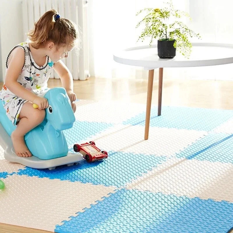 Puzzle Thick 30cm Play Kids Carpet Mats EVA Foam Rug Children Room Activities Mat For Baby Gym