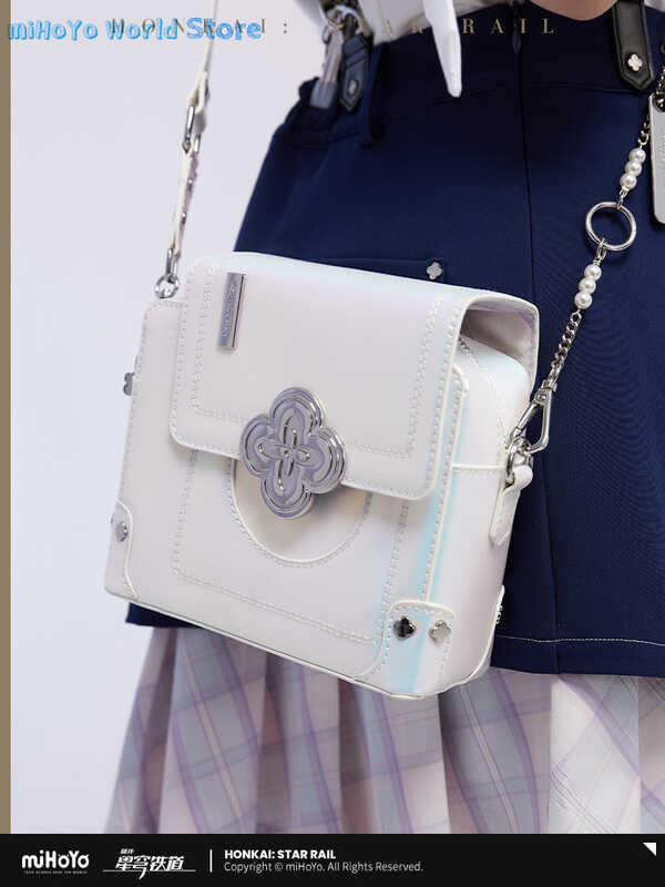 March 7 Mihoyo Official Original Original Honkai Star Rail กระเป๋า PU March 7 ธีมความ