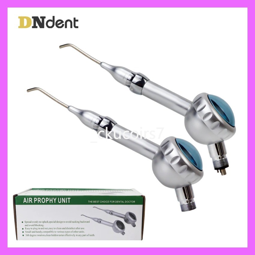 tk ขายร้อน  Dental Equipment Air Whitening Spray Teeth Whitening/Cleaning Spary 2/4 Holes Polisher