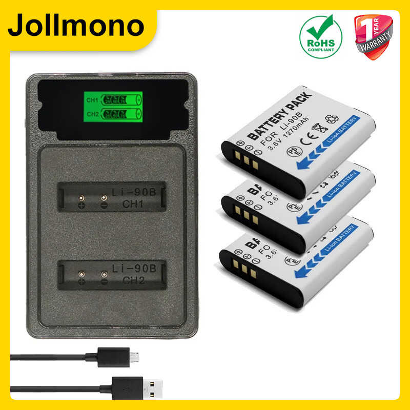 แบตเตอรี่ 78D Db-110 Li-90B + ที่ชาร์จสำหรับ Tg-6 Tg-4 Tg-5ที่แข็